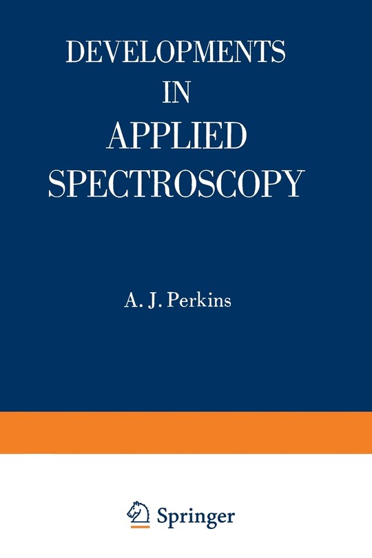 Couverture_Developments in Applied Spectroscopy