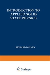 Front cover_Introduction to Applied Solid State Physics