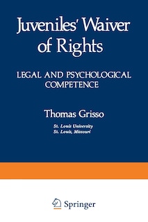 Front cover_Juveniles' Waiver of Rights