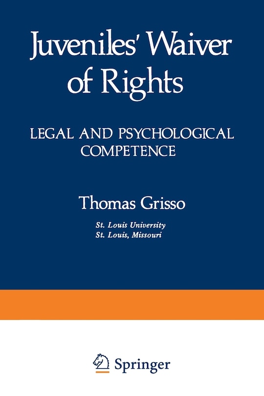 Front cover_Juveniles' Waiver of Rights