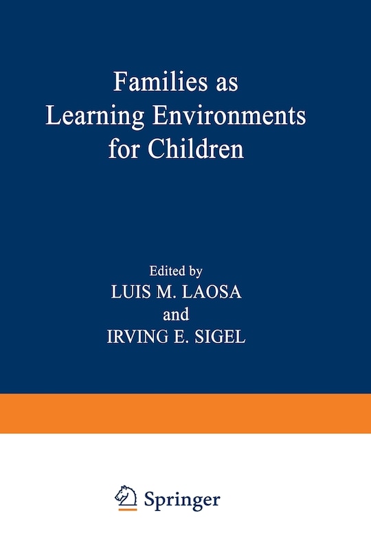 Couverture_Families as Learning Environments for Children