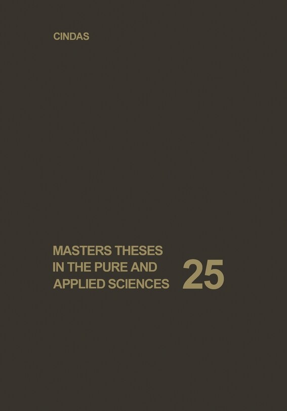Front cover_Masters Theses in the Pure and Applied Sciences