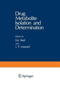 Front cover_Drug Metabolite Isolation and Determination