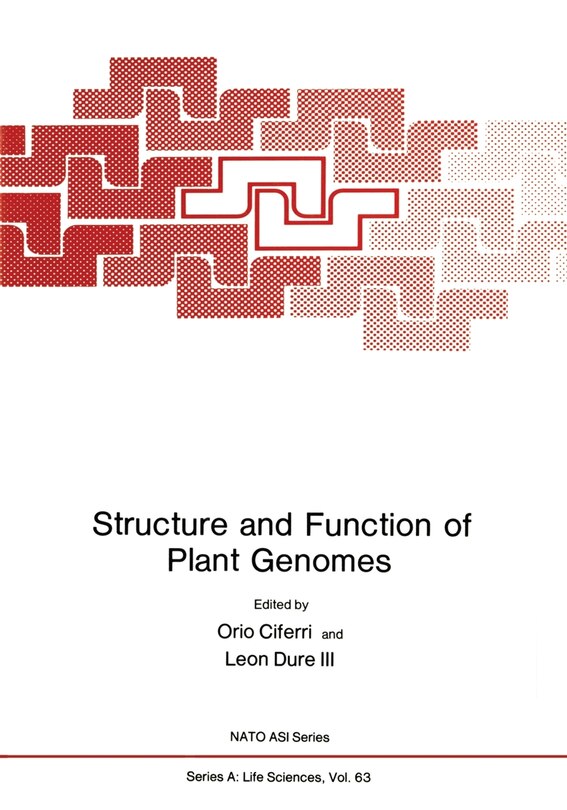 Front cover_Structure and Function of Plant Genomes