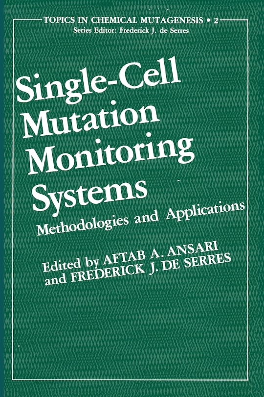 Front cover_Single-Cell Mutation Monitoring Systems