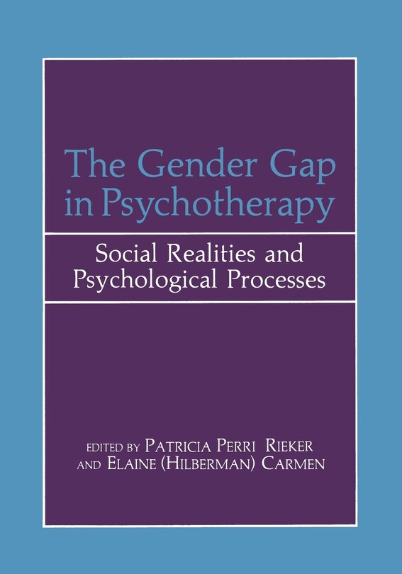 Couverture_The Gender Gap in Psychotherapy