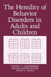 Couverture_The Heredity of Behavior Disorders in Adults and Children