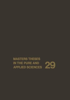 Front cover_Masters Theses in the Pure and Applied Sciences