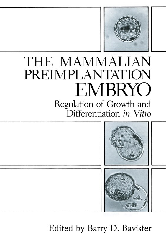 Front cover_The Mammalian Preimplantation Embryo