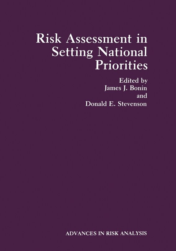 Front cover_Risk Assessment in Setting National Priorities