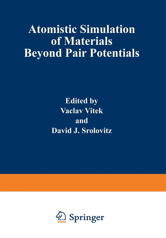 Front cover_Atomistic Simulation of Materials