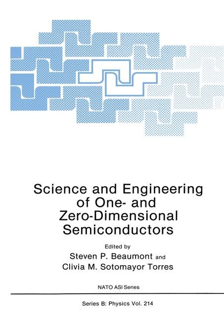 Front cover_Science and Engineering of One- and Zero-Dimensional Semiconductors