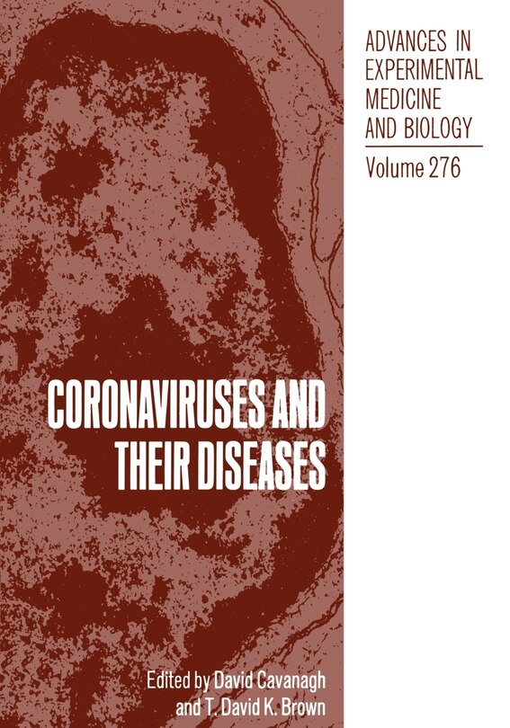 Front cover_Coronaviruses and their Diseases