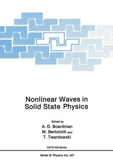 Couverture_Nonlinear Waves in Solid State Physics