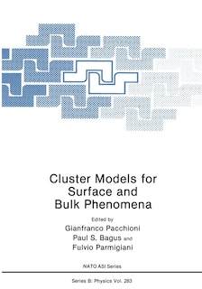 Couverture_Cluster Models for Surface and Bulk Phenomena