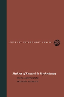 Couverture_Methods of Research in Psychotherapy