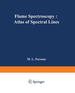 Front cover_Flame Spectroscopy: Atlas of Spectral Lines