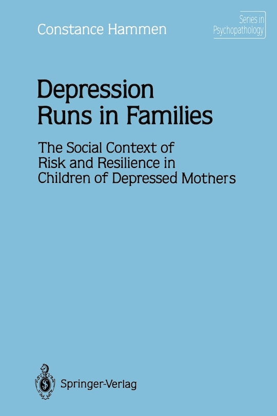 Couverture_Depression Runs in Families