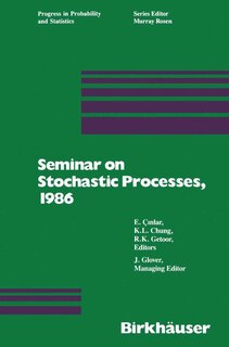 Front cover_Seminar On Stochastic Processes, 1986