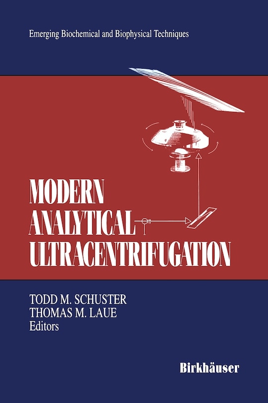 Front cover_Modern Analytical Ultracentrifugation