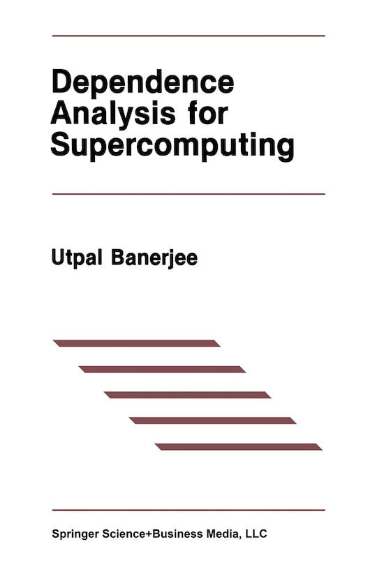 Front cover_Dependence Analysis for Supercomputing
