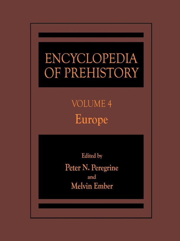 Front cover_Encyclopedia of Prehistory