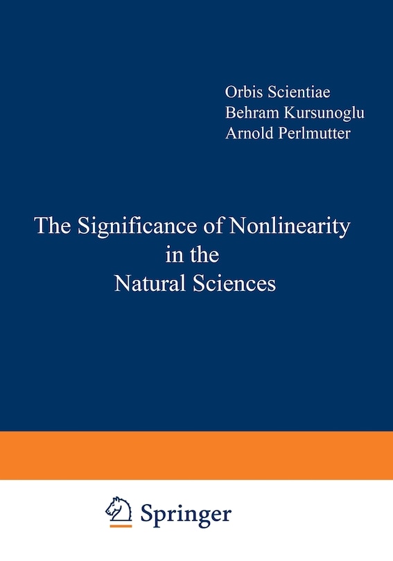Front cover_The Significance Of Nonlinearity In The Natural Sciences