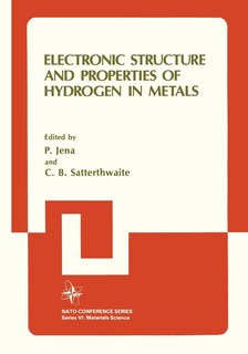Couverture_Electronic Structure and Properties of Hydrogen in Metals