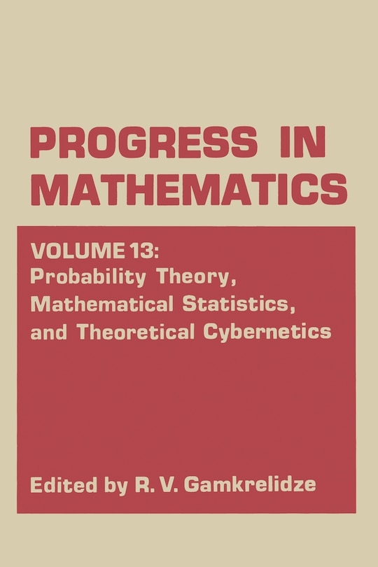 Front cover_Probability Theory, Mathematical Statistics, and Theoretical Cybernetics