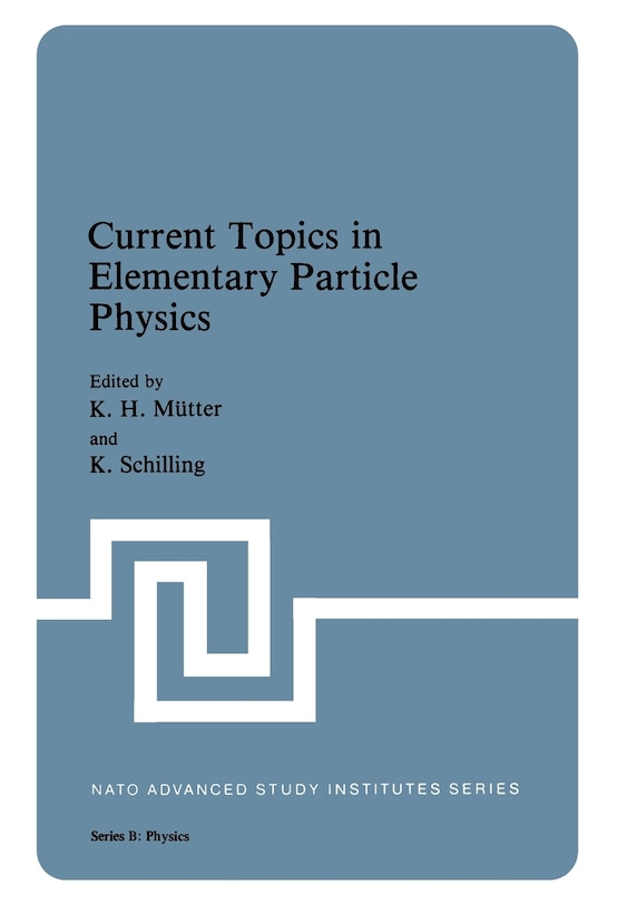 Front cover_Current Topics in Elementary Particle Physics