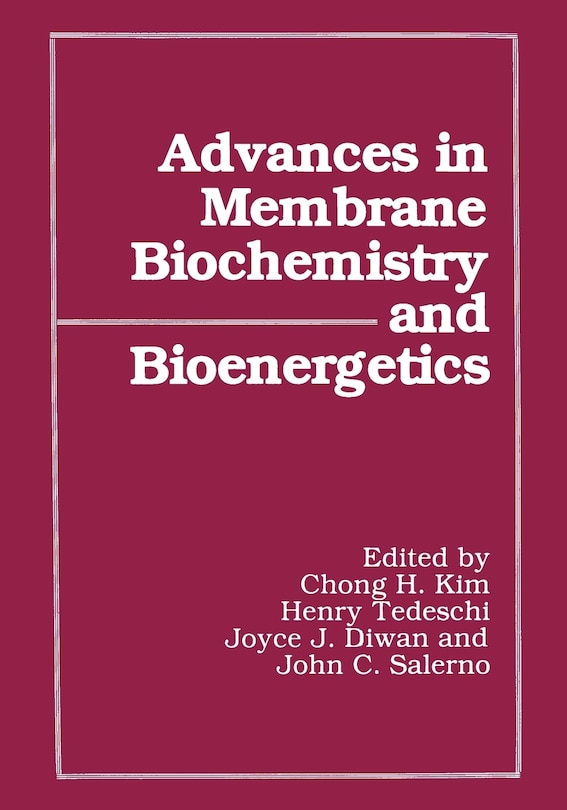Front cover_Advances in Membrane Biochemistry and Bioenergetics