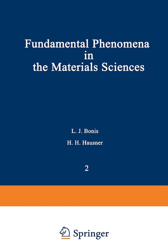 Couverture_Fundamental Phenomena in the Materials Sciences