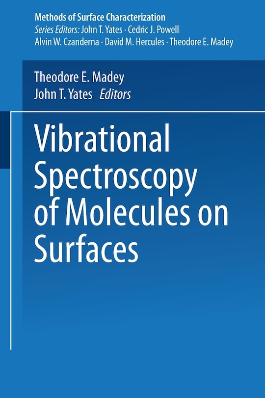 Front cover_Vibrational Spectroscopy of Molecules on Surfaces