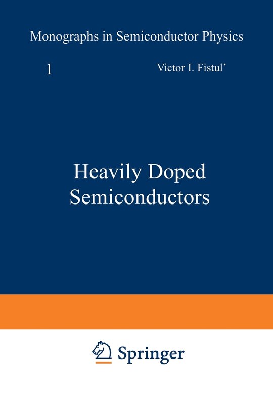 Front cover_Heavily Doped Semiconductors