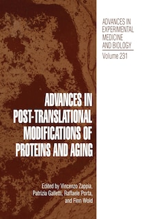 Front cover_Advances in Post-Translational Modifications of Proteins and Aging
