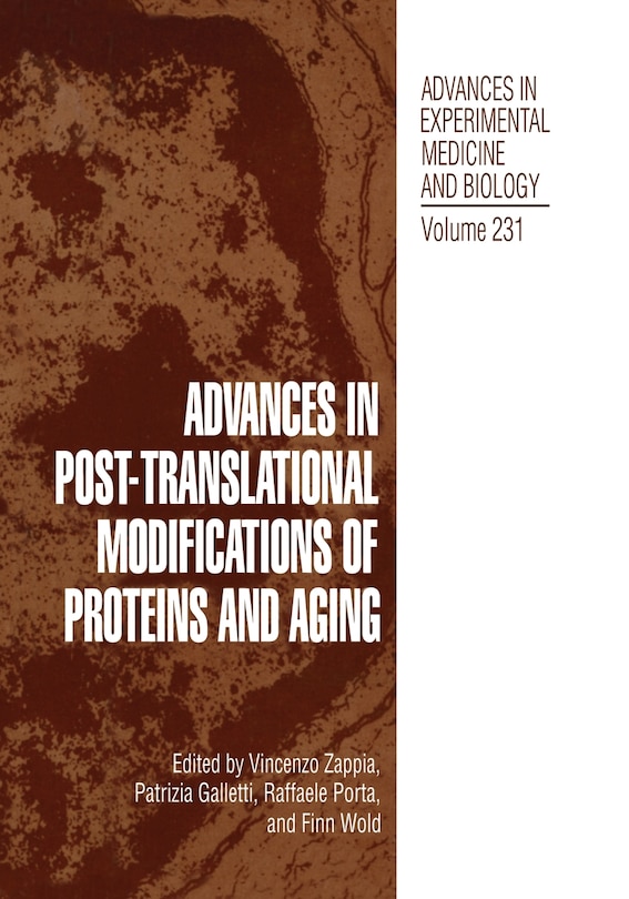 Front cover_Advances in Post-Translational Modifications of Proteins and Aging