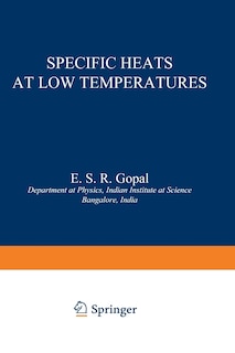 Front cover_Specific Heats at Low Temperatures