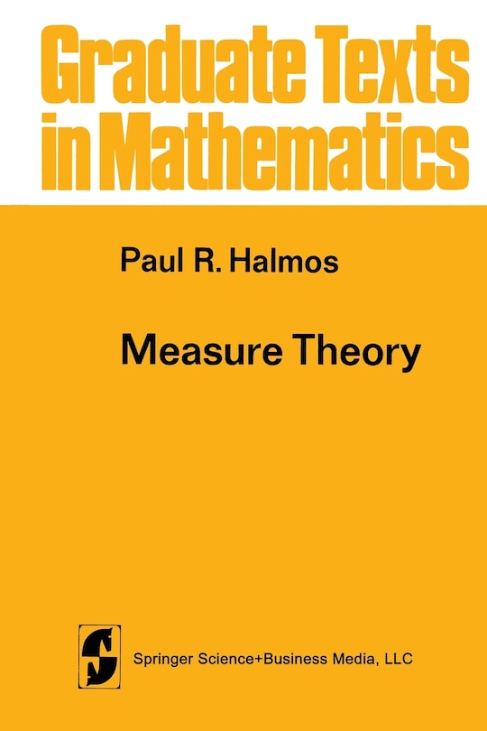 Front cover_Measure Theory