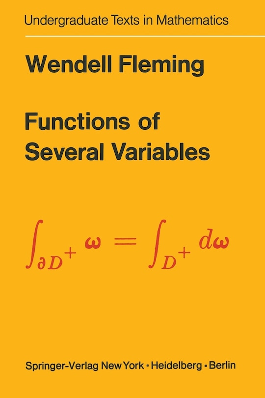 Couverture_Functions of Several Variables