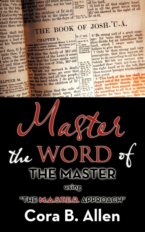 Front cover_Master the WORD of THE MASTER