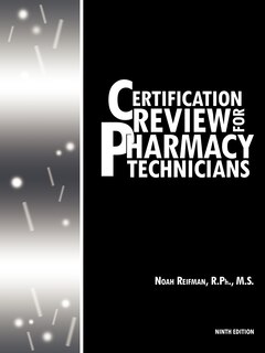 Couverture_Certification Review For Pharmacy Technicians