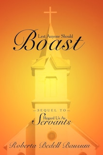 Front cover_Lest Anyone Should Boast