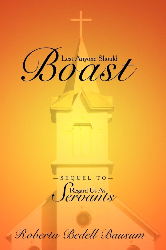 Front cover_Lest Anyone Should Boast