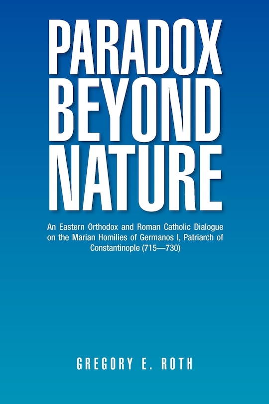 Front cover_Paradox Beyond Nature