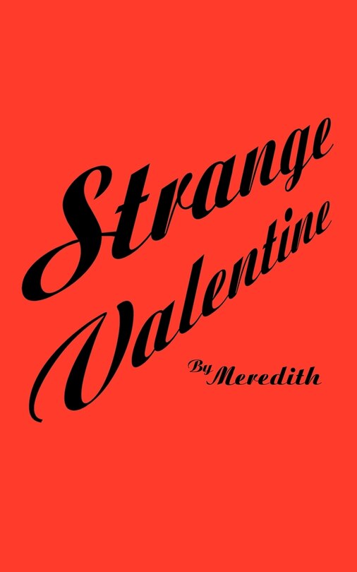 Front cover_Strange Valentine