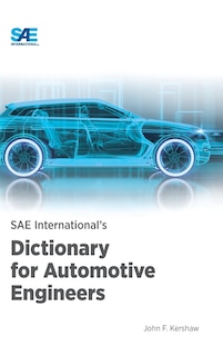 Couverture_SAE International's Dictionary for Automotive Engineers