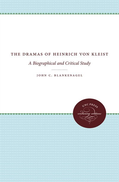 Front cover_The Dramas of Heinrich von Kleist