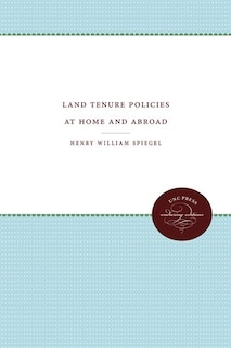 Front cover_Land Tenure Policies At Home And Abroad