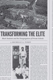 Couverture_Transforming The Elite