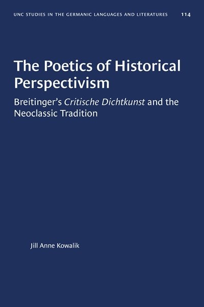Front cover_The Poetics of Historical Perspectivism